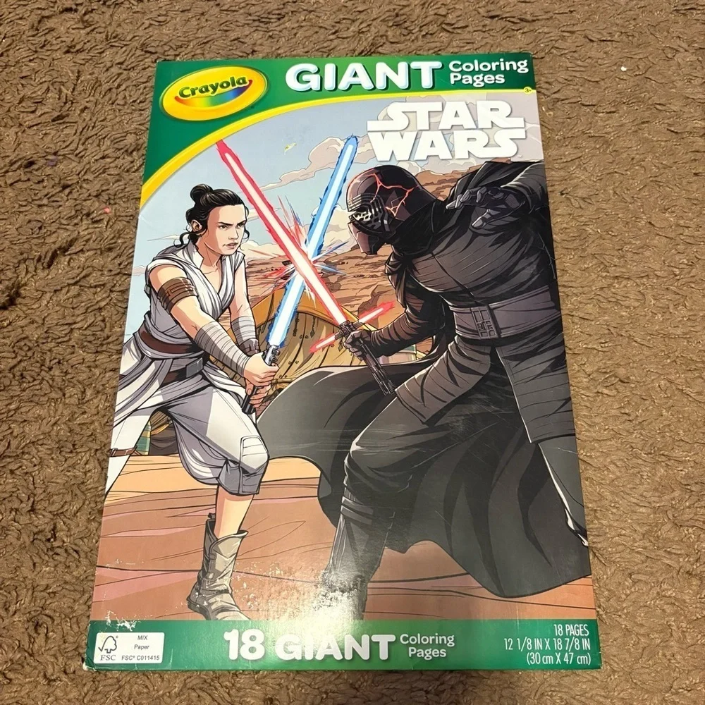 Crayola Star Wars Giant Coloring Pages NEW Disney